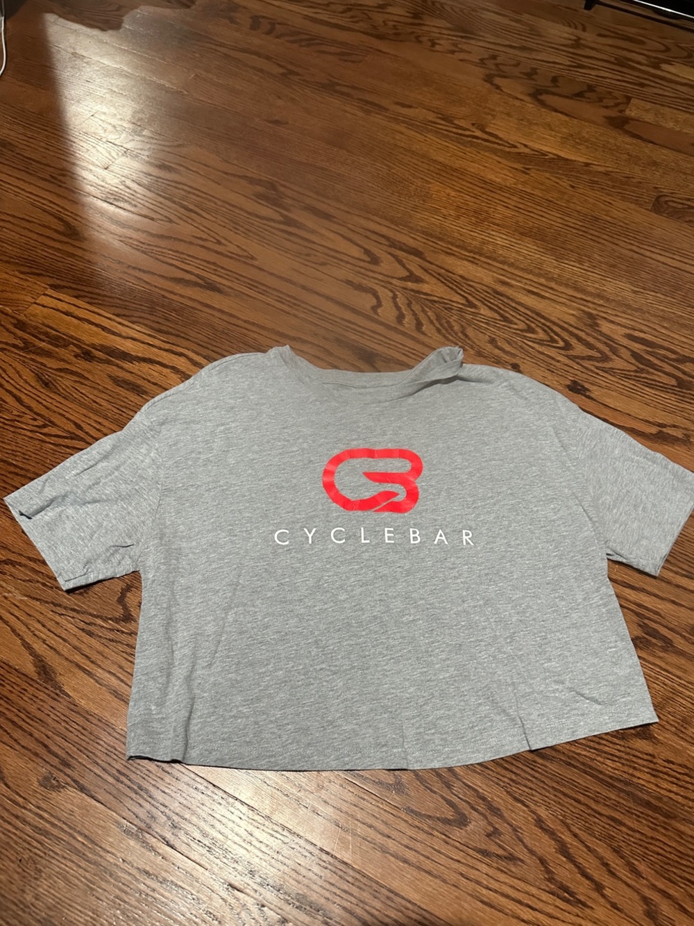 Cyclebar Heather Gray Short Sleeve Tee